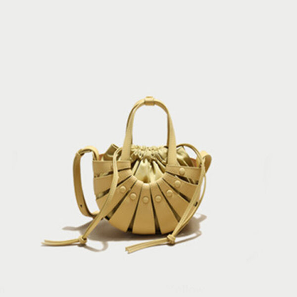 Yellow Half Moon Bag