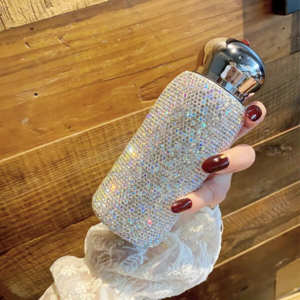 Women's luxury Thermal Rhinestone Bottle 260ml